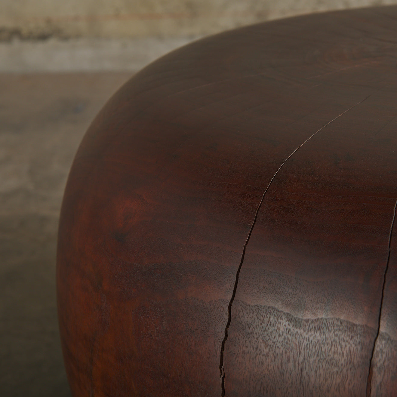 POUF WALNUT COFFEE TABLE BY CHRISTOPHER NORMAN